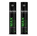 Lak na nechty Syoss Max Hold Strong Hold 300 ml x2