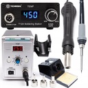 PÁJKOVACIA STANICA TECHREBAL T12 75W 858D + TECHREBAL T12 75W