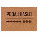 Vchodová rohožka do topánok PIS heslo