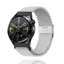 22 MM ELASTICKÝ NYLONOVÝ REMÍN, SVETLO SIVÁ, S SPONOU NA HODINKY SMARTWATCH