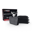 BRZDOVÉ DESTIČKY DACO PEUGEOT 308 SW I 1 07-14 ZADNÉ