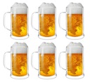 Termálne poháre na pivo Vialli Design (6ks)