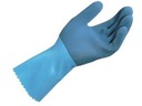 Modré podlahové rukavice MAPA, veľkosť 7