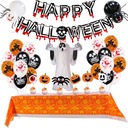 SET NA HALLOWEENSKÉ DEKORÁCIE BALÓNKY DUCH DUCH