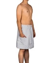 Kilt osuška do sauny FROTÉ ŠEDÁ PÁNSKA 140 x 50 cm - Porjun