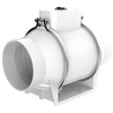 Potrubný ventilátor TURBO 125 DOSPEL pre prívodné výfukové potrubie
