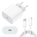 Rýchlonabíjacia kocka pre iPhone 20W, Lightning kábel