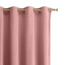 Hotový velúrový záves 140x250 na prstene Charmy pink S