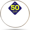 NOVÁ ZLATÁ obruč na lapač snov 50 cm