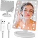 Osvetlené LED kozmetické make-up zrkadlo