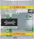 Wilkinson Sword Extra2 Sensitive Jednorazový holiaci strojček 7 ks.