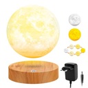 LEVITAČNÁ STOLNÁ LAMPA MOON PLANET 3D STOLNÁ LAMPA 3 FARBY
