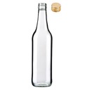 500 ml sklenené fľaše (50 ks) s uzáverom - šťavy, tinktúry, sirup