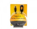 Aktívny predlžovací kábel DeLOCK USB-A /USB-A 2.0 10m