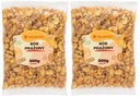 Svačina so soľou PRAŽENÁ FAZUĽA Slané lupienky 2x500g