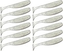 Keitech Easy Shiner 2' 5 cm Clear Silver Glow 370