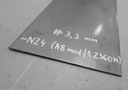Oceľ ~NZ4 /A8mod /1.2360mod, formát #3,3x100x350mm