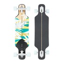 Longboardový skateboard Oxelo Drop 100 Mini Floral