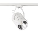 Koľajová lampa 23W, studená farba 6000K