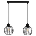 Stropný prívesok LAMPA, LUSTRE, 2x GUĽOVÝ drôt