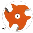 CMT Pílový kotúč na drážkovanie I=1,8 D=47,6 F=8