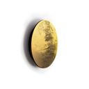 RING LED Interiérové ​​svietidlá Nástenné svietidlá Obývacia izba Modern Gold Steel lakované