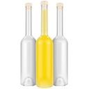 5x sklenená fľaša FENICE 700ml NA VÍNNE LIKÉRY
