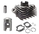CYLINDER moped 2T 50 2 GEARS SET piestny čap