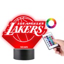 Stolná lampa Los Angeles Lakers 16 LED PLEXIDO
