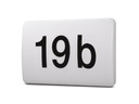 Osvetlené domové číslo LED IP65 súmrakový senzor