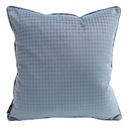 Obliečka na vankúš Houndstooth 40x40 Eurocurtains Amelia modrá
