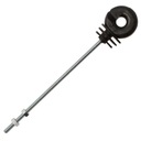 Dlhý pastiersky izolátor metrický závit m6 10 ks.