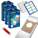 12x vrecko do vysávača ELECTROLUX PHILIPS AEG + FILTRE E201S FC8021 FC8031