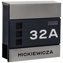 JEDNODUCHÉ NOVINY SCHRÁNKA ANTRACIT + VZOR