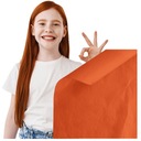 SMOOTH Hodvábny papier pre deti, oranžový krepový papier