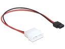 VNÚTORNÝ NAPÁJACÍ KÁBEL MOLEX->SATA 24,5CM