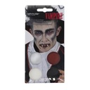 Make-upová sada farieb na tvár a štetec Halloween Vampire