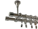 STROPNÝ REGÁL NIKEL 19+19mm LUNA 200cm PROMO