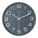 JVD grafitové nástenné hodiny 3D SWEEP 31cm, dobre čitateľné