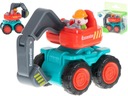 Detské autíčko, stavebné autíčko, hračka pre dvojročné dieťa, bager HOLA