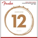Akustické struny Fender 860L 12-53 z fosforového bronzu