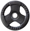 HMS olympijská doska, pogumovaná záťaž, hmotnosť činky, 10 kg