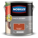 Nobiles Strecha a odkvap Brick Brown Matte 5L