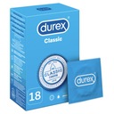 DUREX CLASSIC klasické kondómy, 18 ks