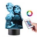 LED PLEXIDO nočná lampa Frozen Elsa a Anna