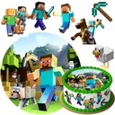 SET TORTY MINECRAFT TORTY + POSTAVIČKY 6 ks