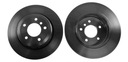 2 x brzdový kotúč TRW DF4360