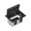 1-modulový podlahový box 2xK45 hl 93 mm + SM102/9