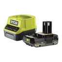 AKUMULÁTOR 18V ​​2Ah + NABÍJAČKA RC18120-120C RYOBI