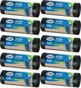 VRECIA NA ODPAD SUPER HRUBÉ SUPER SILNÉ 120L čierne Grosik 10 ks x 10